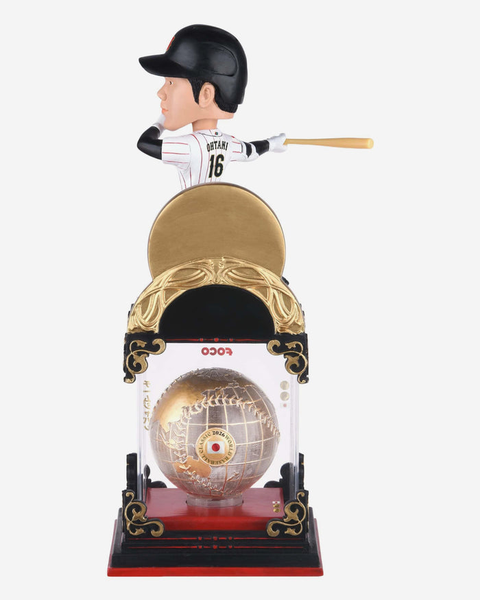 Shohei Ohtani Japan 2026 World Baseball Classic Globe Case Bobblehead FOCO - FOCO.com