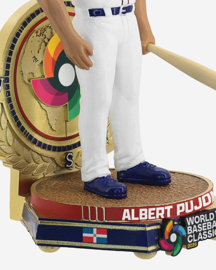Albert Pujols Dominican Republic 2026 World Baseball Classic Coach Bobblehead FOCO - FOCO.com