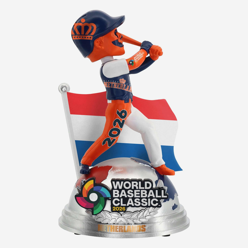 Netherlands 2026 World Baseball Classic Bobbles on Parade Bobblehead FOCO - FOCO.com