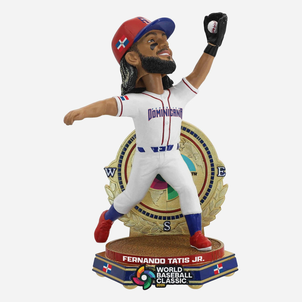 Fernando Tatis Jr Dominican Republic 2026 World Baseball Classic Bobblehead FOCO - FOCO.com