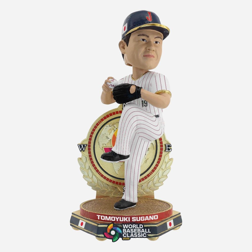 Tomoyuki Sugano Japan 2026 World Baseball Classic Bobblehead FOCO - FOCO.com