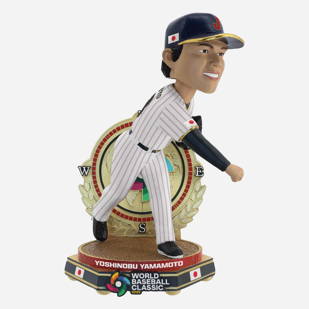 Yoshinobu Yamamoto Japan 2026 World Baseball Classic Bobblehead FOCO - FOCO.com