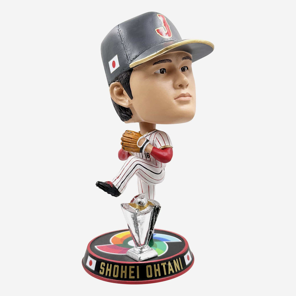 Shohei Ohtani Japan 2023 World Baseball Classic Champions Pitching Bighead Bobblehead FOCO - FOCO.com