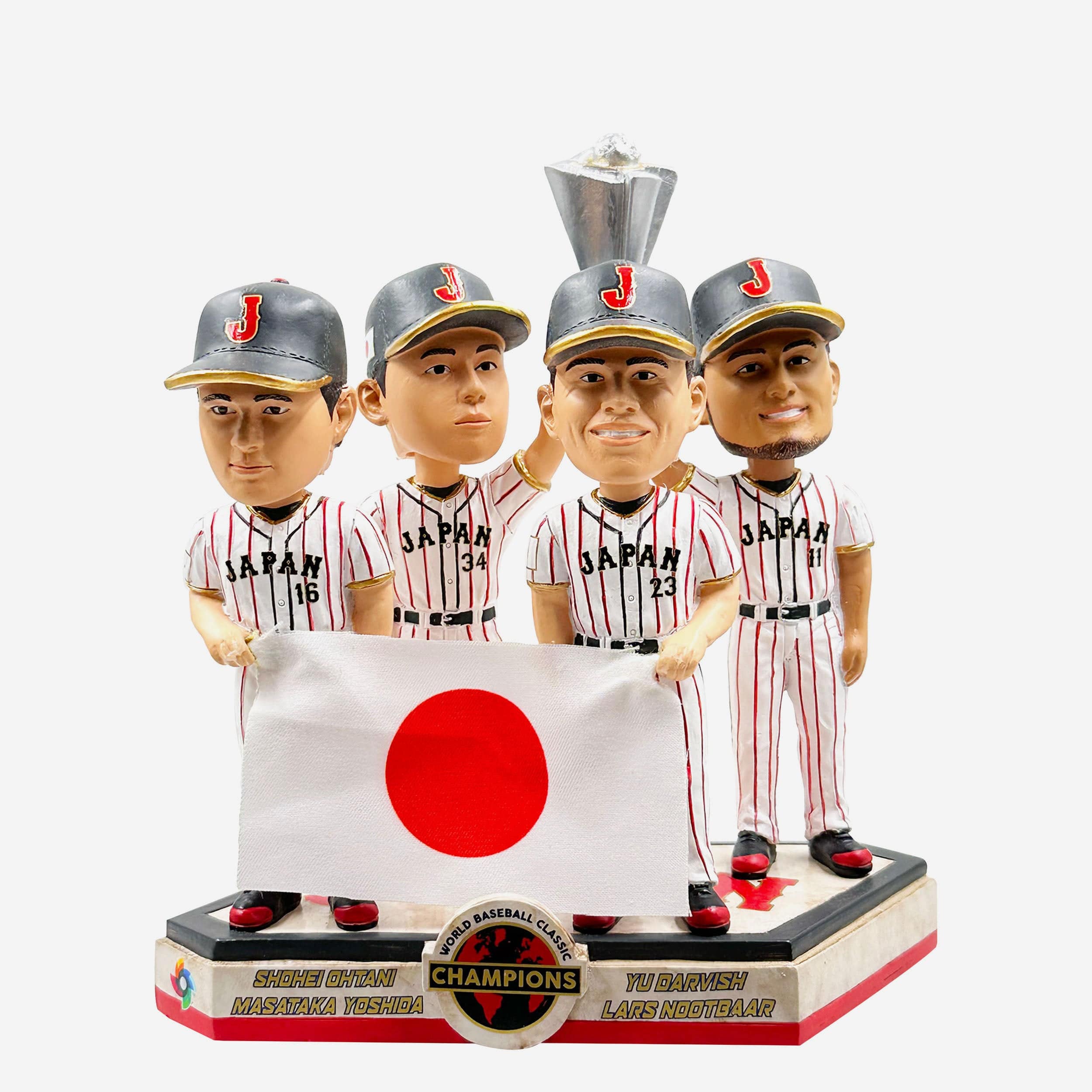 Japan 2023 World Baseball Classic Champions Mini Bobblehead Scene FOCO