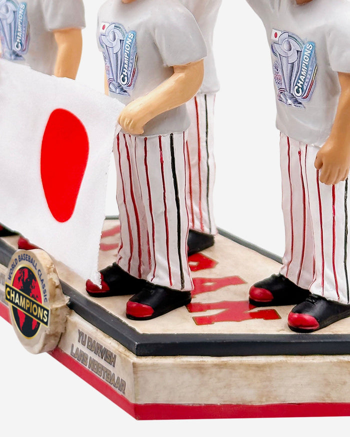 Japan 2023 World Baseball Classic Champions Cap & Tee Mini Bobblehead Scene FOCO - FOCO.com