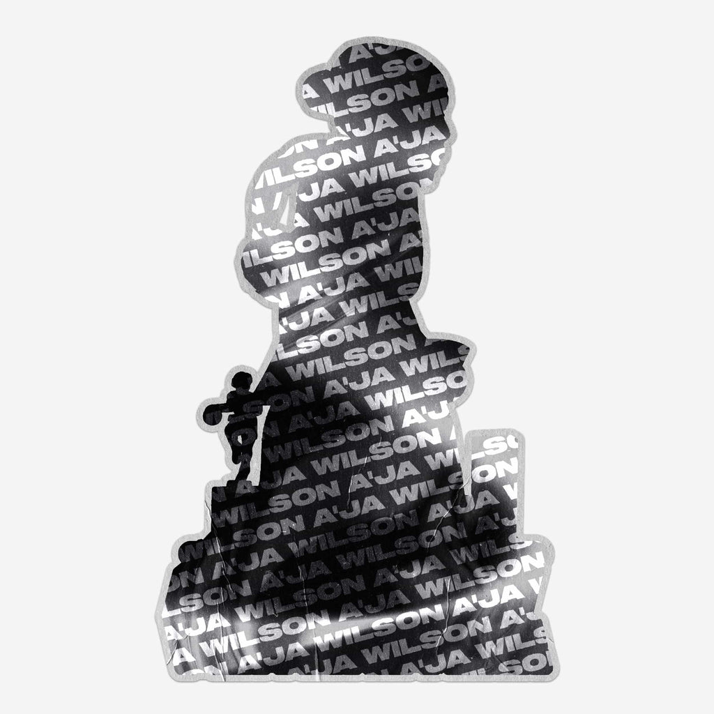 A'ja Wilson Las Vegas Aces 2025 Co-Defensive Player of the Year & MVP Bobblehead FOCO - FOCO.com