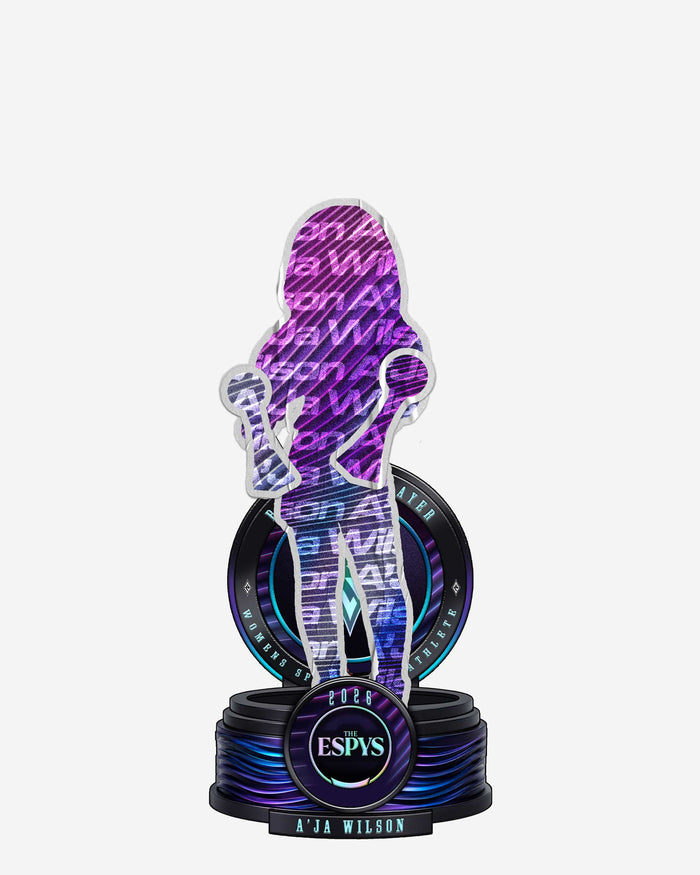 A'ja Wilson Las Vegas Aces 2026 ESPY Awards Best WNBA Player & Womens Sports Best Athlete Mini Bobblehead