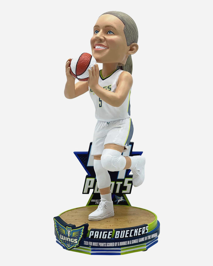 Paige Bueckers Dallas Wings 44 Point Single Game Tied Record Bobblehead FOCO - FOCO.com