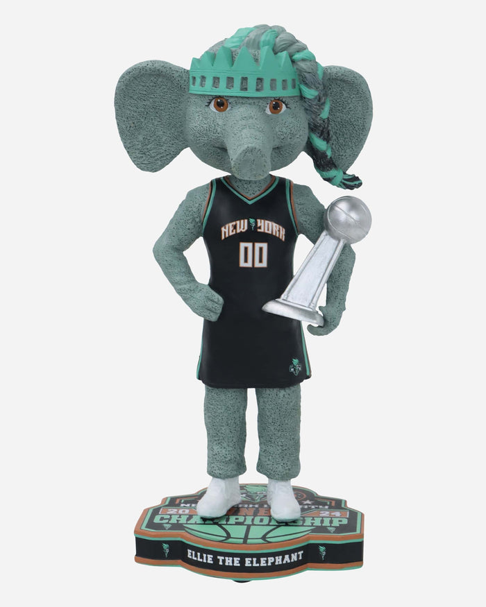 Ellie The Elephant New York Liberty 2024 WNBA Champions Mascot Bobblehead FOCO - FOCO.com