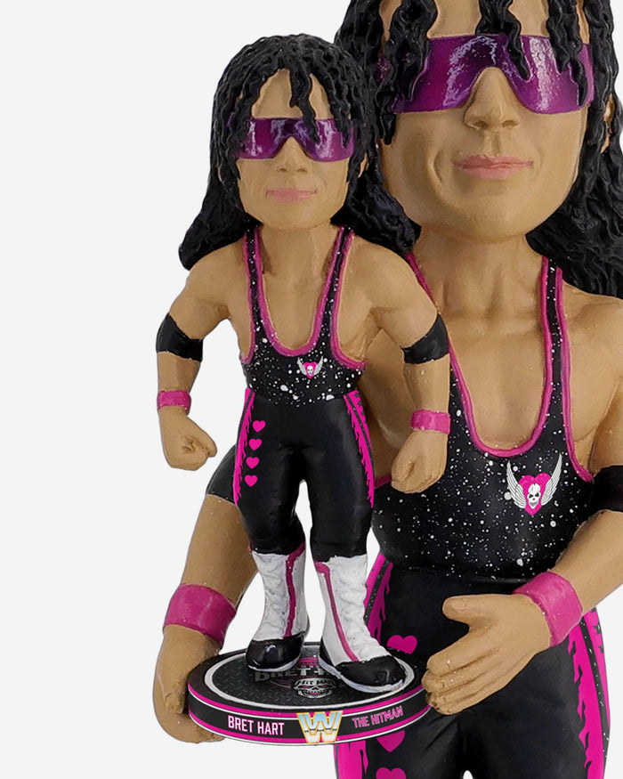 Bret Hart WWE Bobble Dubblz Bobblehead FOCO - FOCO.com