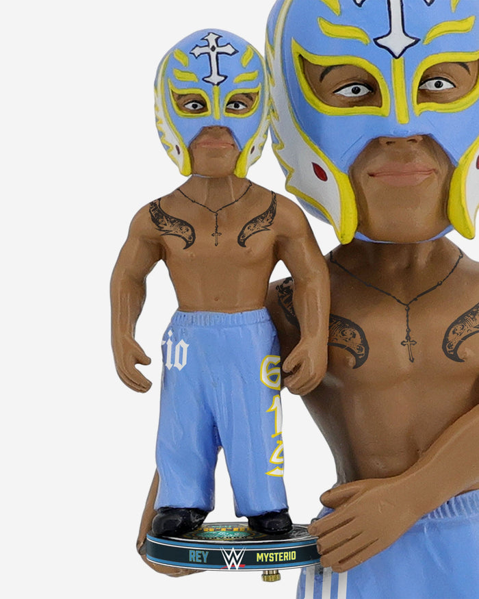 Rey Mysterio WWE Bobble Dubblz Bobblehead FOCO - FOCO.com