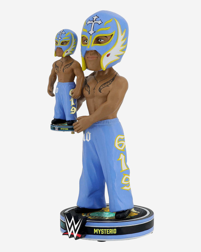 Rey Mysterio WWE Bobble Dubblz Bobblehead FOCO - FOCO.com