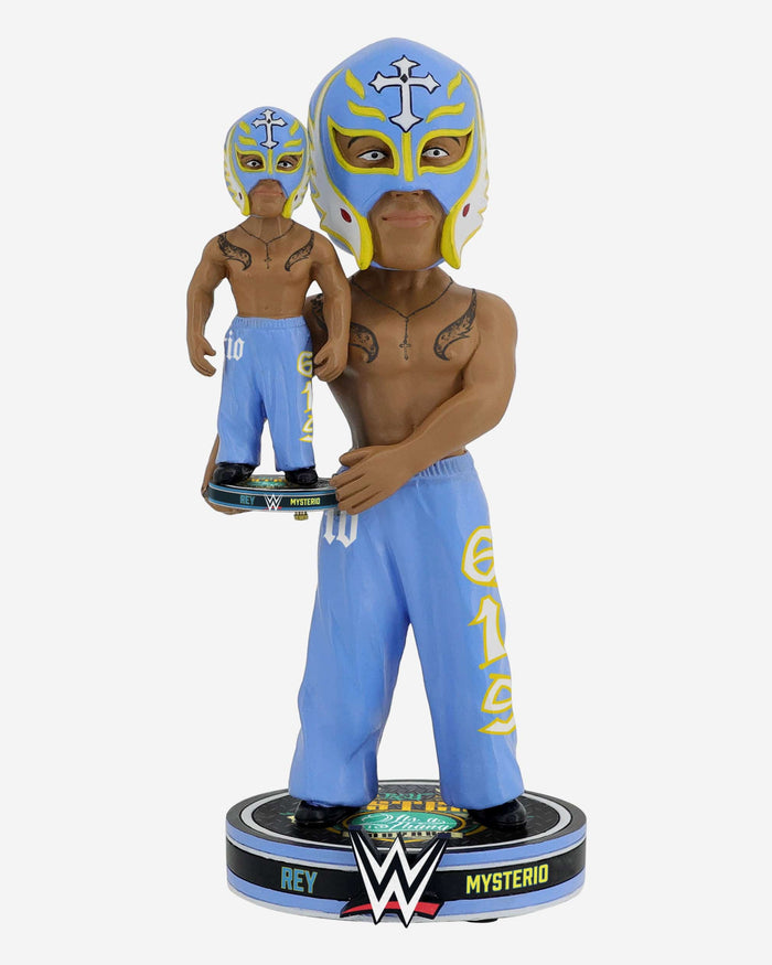 Rey Mysterio WWE Bobble Dubblz Bobblehead FOCO - FOCO.com