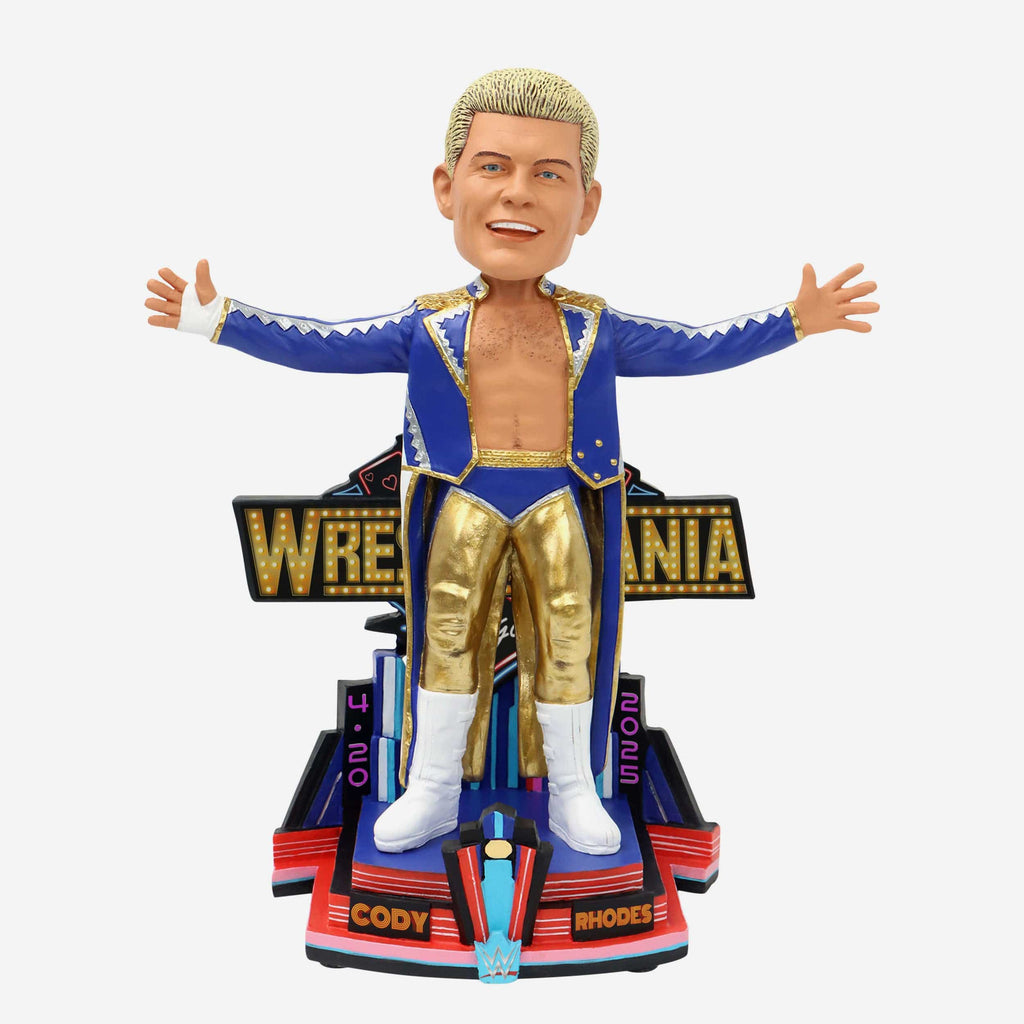 Cody Rhodes WWE Wrestlemania 41 Bobblehead FOCO - FOCO.com