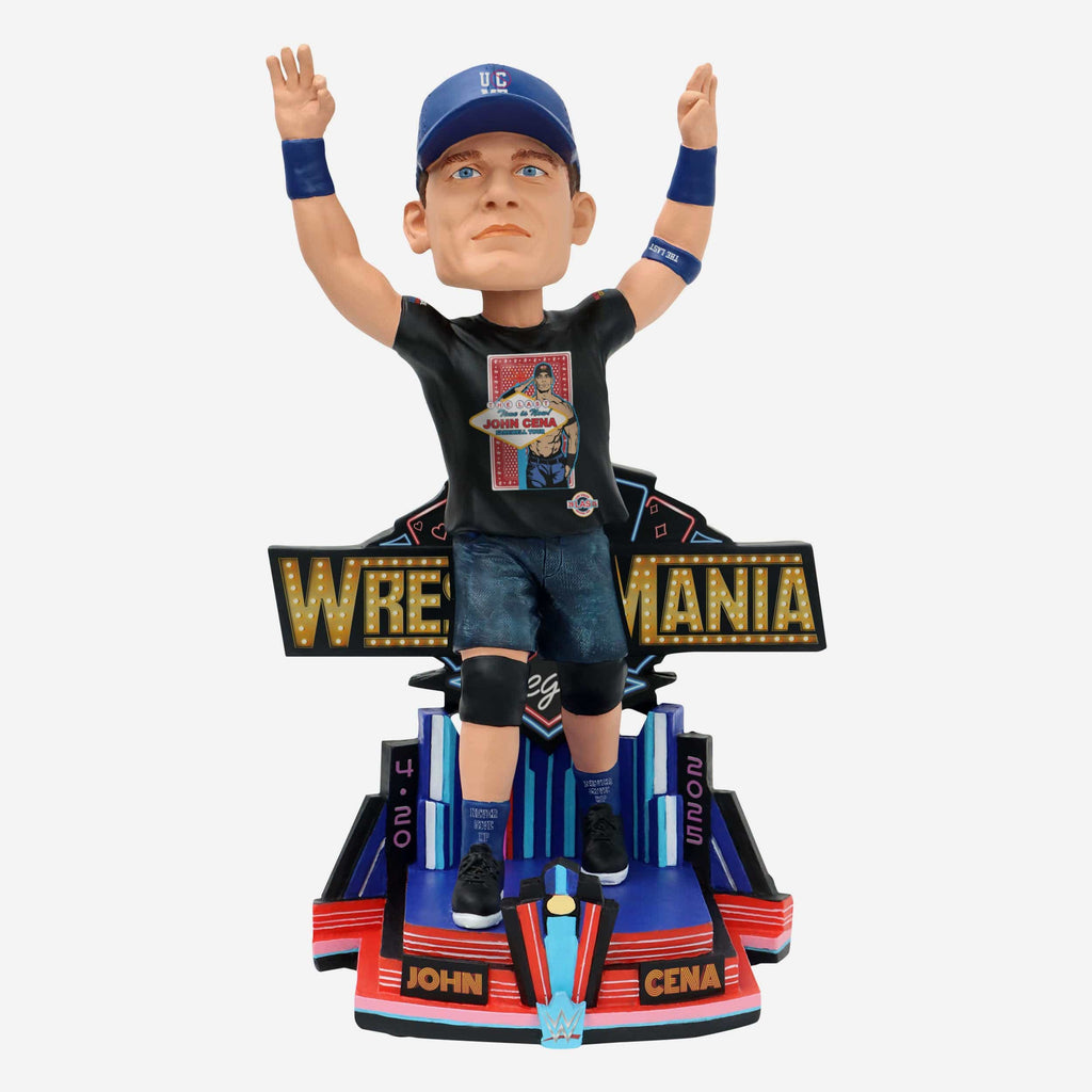 John Cena WWE Wrestlemania 41 Bobblehead FOCO - FOCO.com