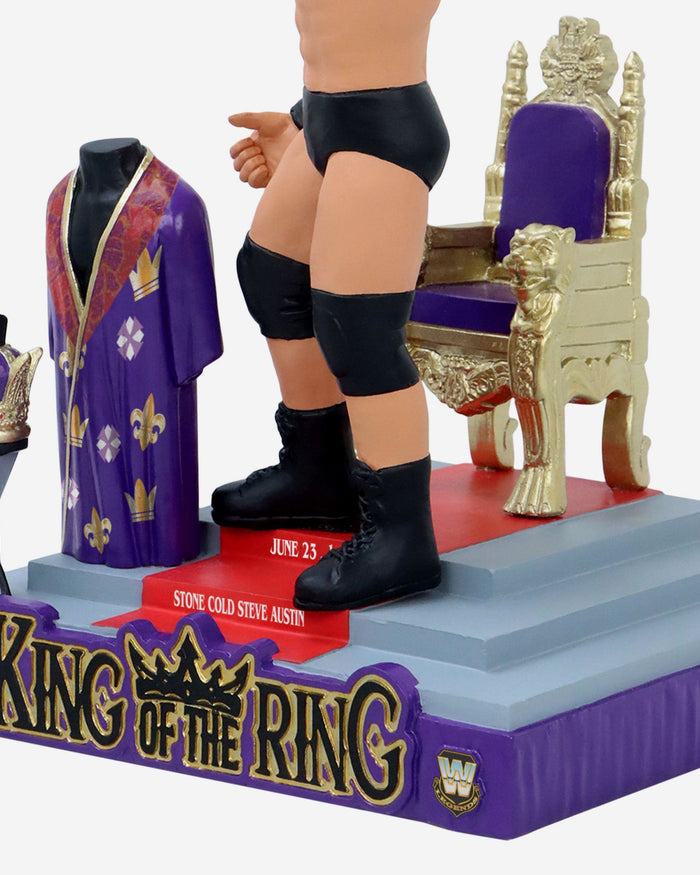 Stone Cold Steve Austin WWE King Of The Ring Bobblehead FOCO - FOCO.com