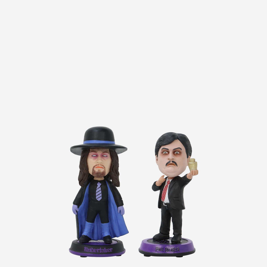 The Undertaker & Paul Bearer WWE 2 Pack Mini Bobblehead Set FOCO - FOCO.com