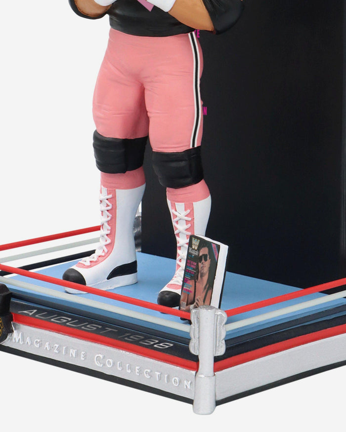 Bret Hart The Hit Man Arrives WWE Magazine Cover Bobblehead FOCO - FOCO.com