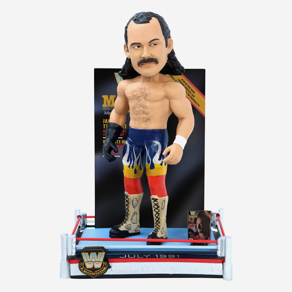 Jake The Snake Roberts The Snake WWE Magazine Cover Bobblehead FOCO - FOCO.com