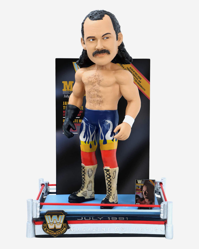 Jake The Snake Roberts The Snake WWE Magazine Cover Bobblehead FOCO - FOCO.com