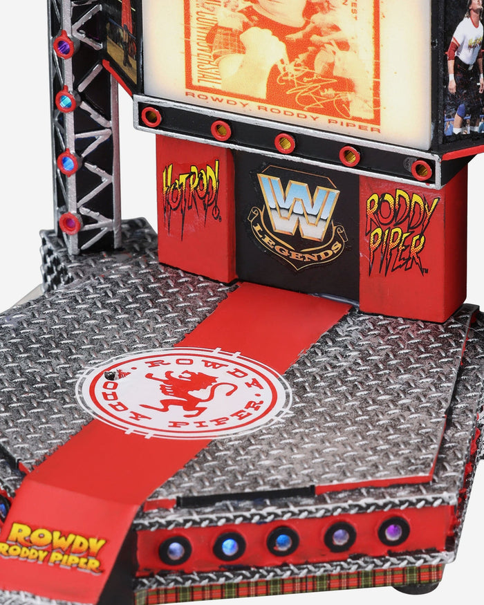 Rowdy Roddy Piper WWE Light Up Stage Entrance Bobblehead FOCO - FOCO.com