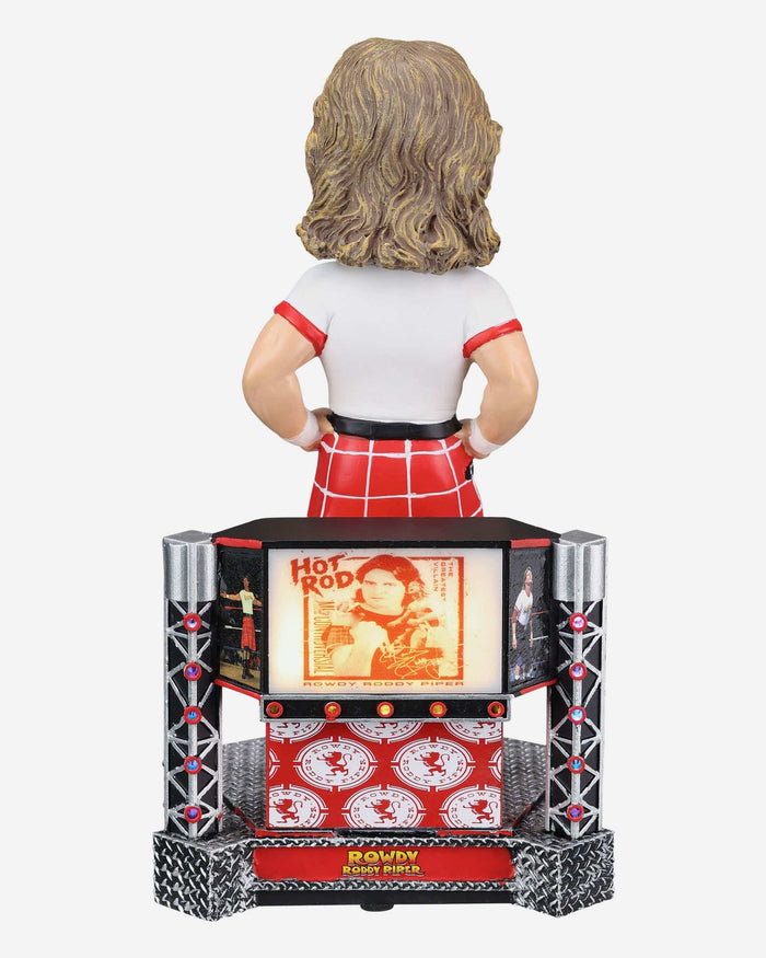 Rowdy Roddy Piper WWE Light Up Stage Entrance Bobblehead FOCO - FOCO.com
