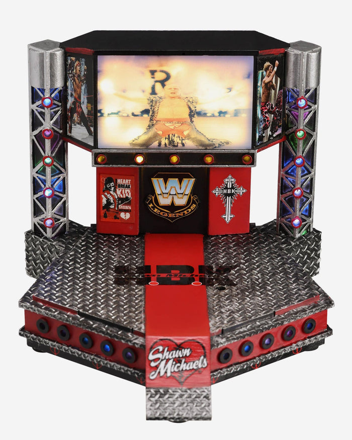 Shawn Michaels WWE Light Up Stage Entrance Bobblehead FOCO - FOCO.com