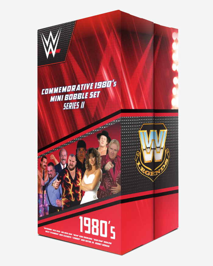 WWE Commemorative 1980s Mini Bobblehead Boxed Set Series 2 FOCO - FOCO.com