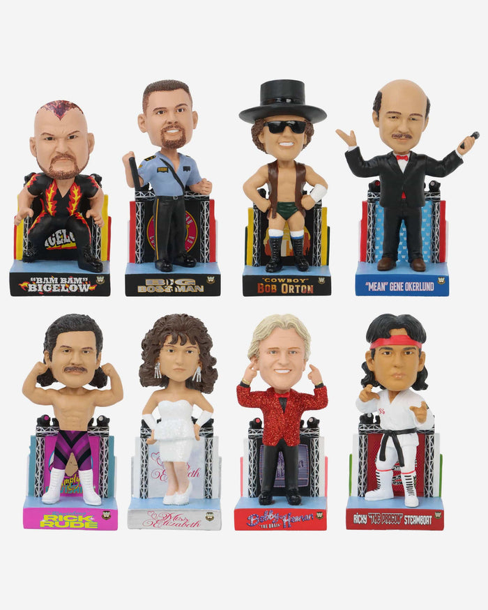 WWE Commemorative 1980s Mini Bobblehead Boxed Set Series 2 FOCO