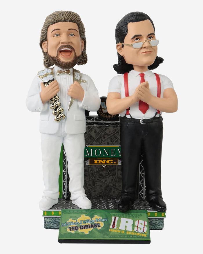 Ted DiBiase & IRS Money Inc WWE Tag Team Bobblehead FOCO - FOCO.com
