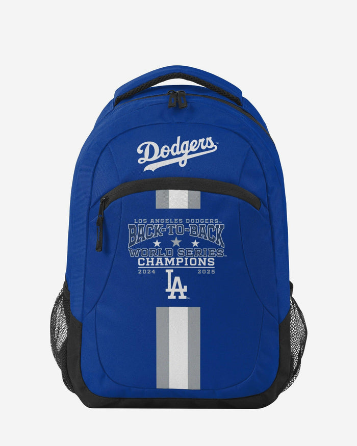 Los Angeles Dodgers 2025 Back To Back World Series Champions Action Backpack FOCO - FOCO.com