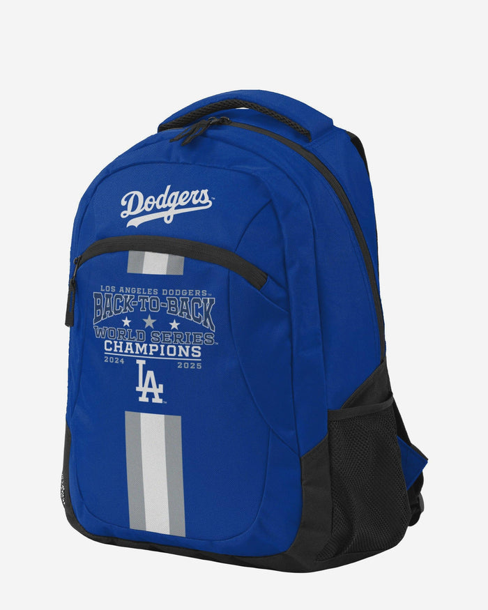 Los Angeles Dodgers 2025 Back To Back World Series Champions Action Backpack FOCO - FOCO.com