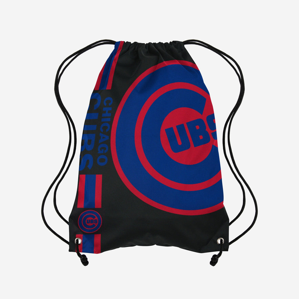 Chicago Cubs Big Logo Side Stripe Drawstring FOCO - FOCO.com