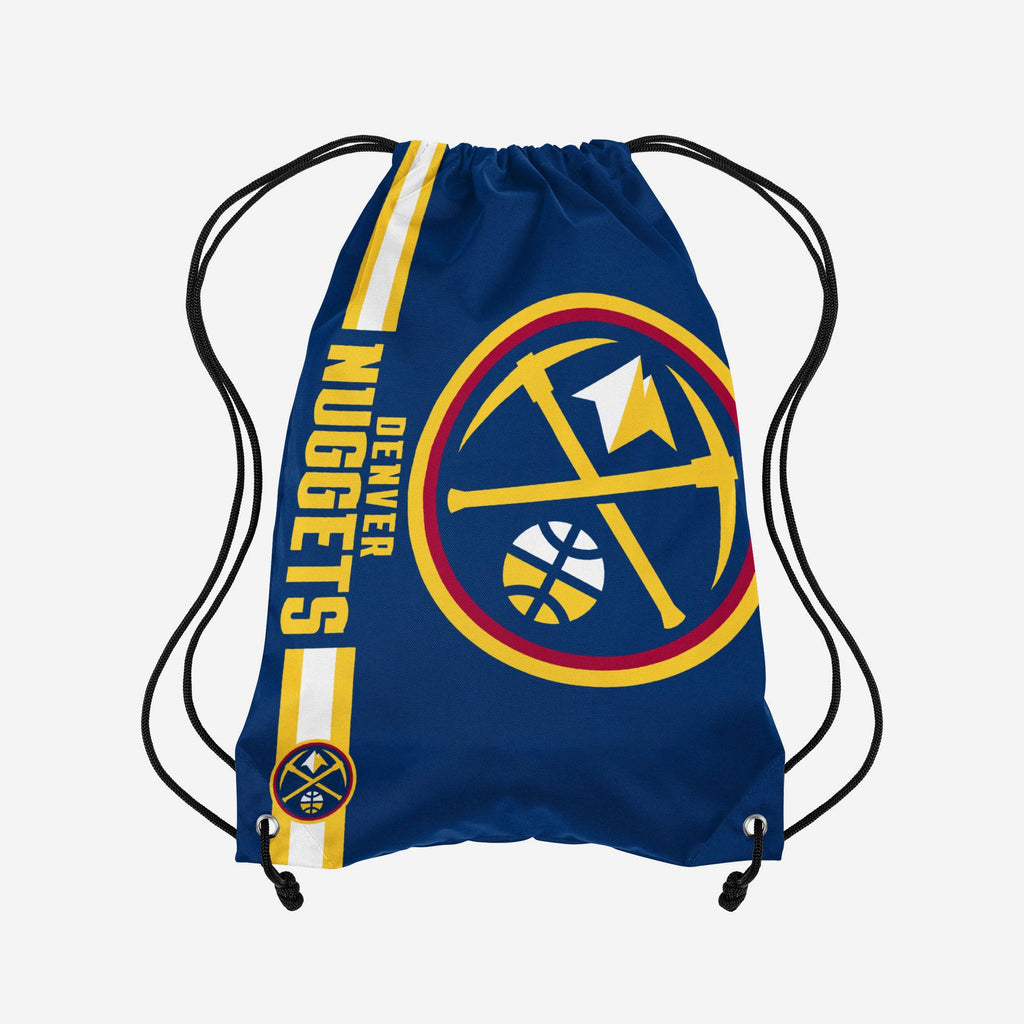 Denver Nuggets Big Logo Drawstring Backpack FOCO