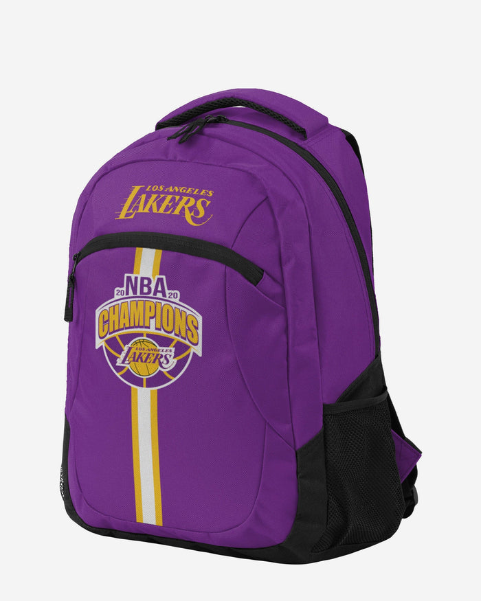 Los Angeles Lakers 2020 NBA Champions Action Backpack FOCO - FOCO.com