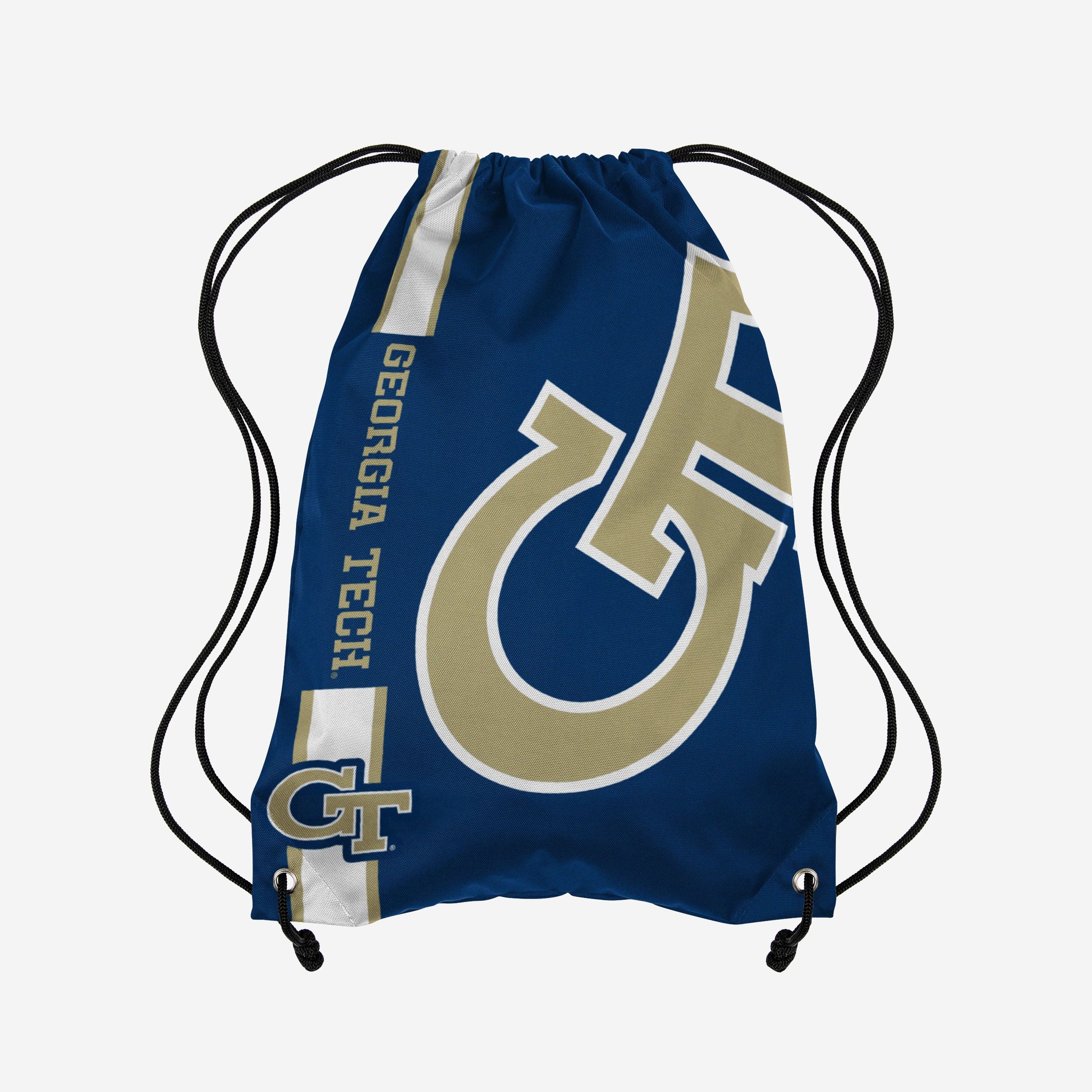 Georgia Tech Yellow Jackets Big Logo Drawstring Backpack FOCO