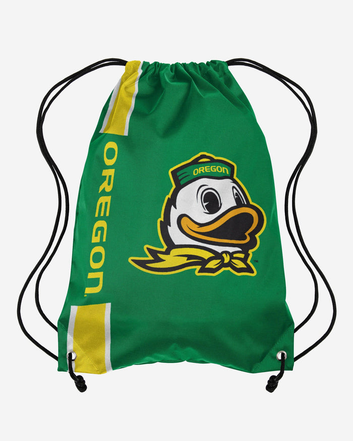 Oregon Ducks Big Logo Drawstring Backpack FOCO - FOCO.com