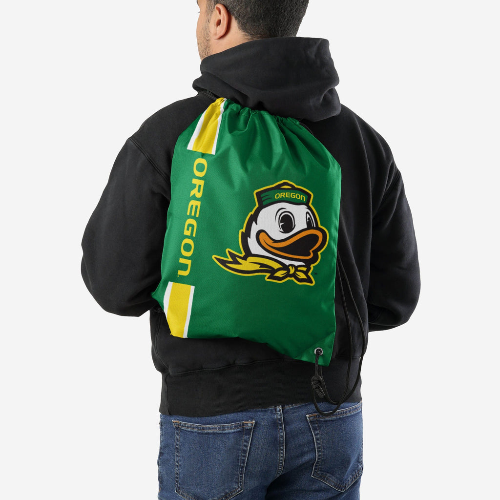 Oregon Ducks Big Logo Drawstring Backpack FOCO