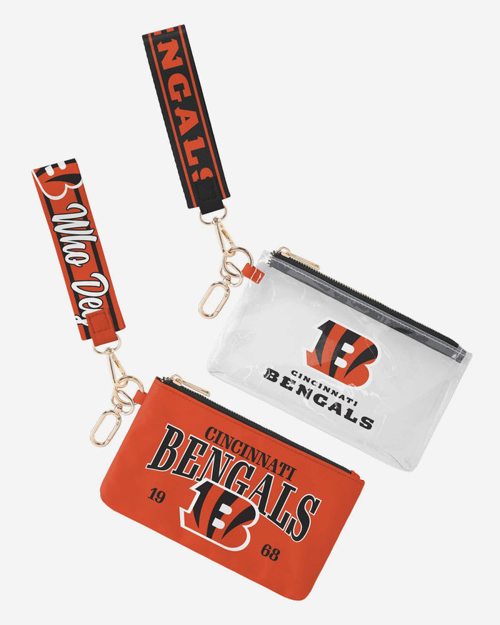 Cincinnati Bengals 2 Pack Wristlet FOCO - FOCO.com