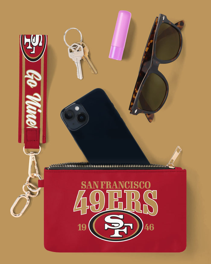 San Francisco 49ers 2 Pack Wristlet FOCO - FOCO.com