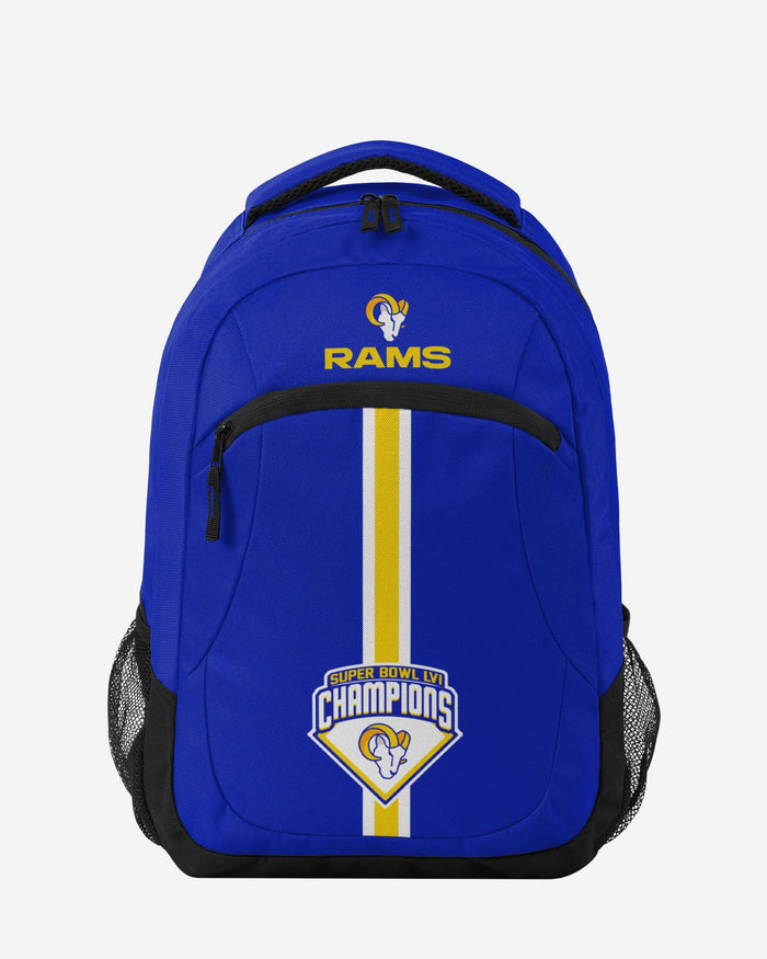 Los Angeles Rams Super Bowl LVI Champions Action Backpack FOCO - FOCO.com
