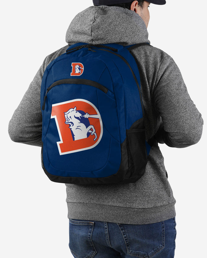 Denver Broncos Retro Action Backpack FOCO