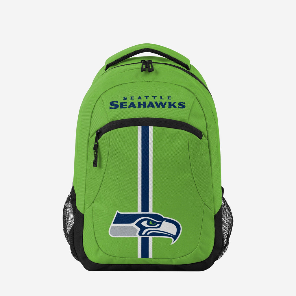Seattle Seahawks Green Alternate Color Action Backpack FOCO
