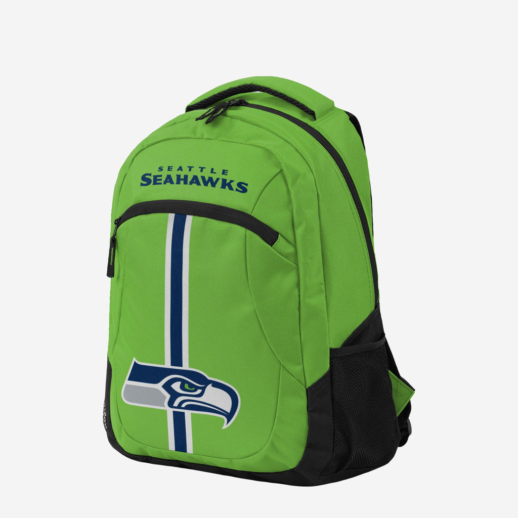 Seattle Seahawks Green Alternate Color Action Backpack FOCO