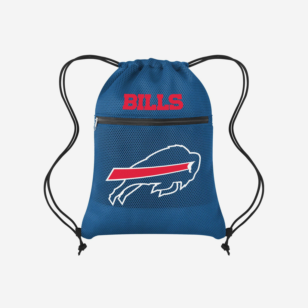 Buffalo Bills Mesh Pocket Drawstring Backpack FOCO - FOCO.com