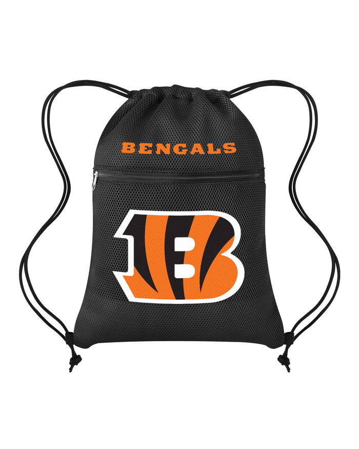 Cincinnati Bengals Mesh Pocket Drawstring Backpack