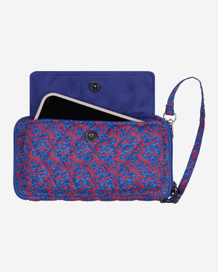 Buffalo Bills Quilted Printed Wristlet FOCO - FOCO.com