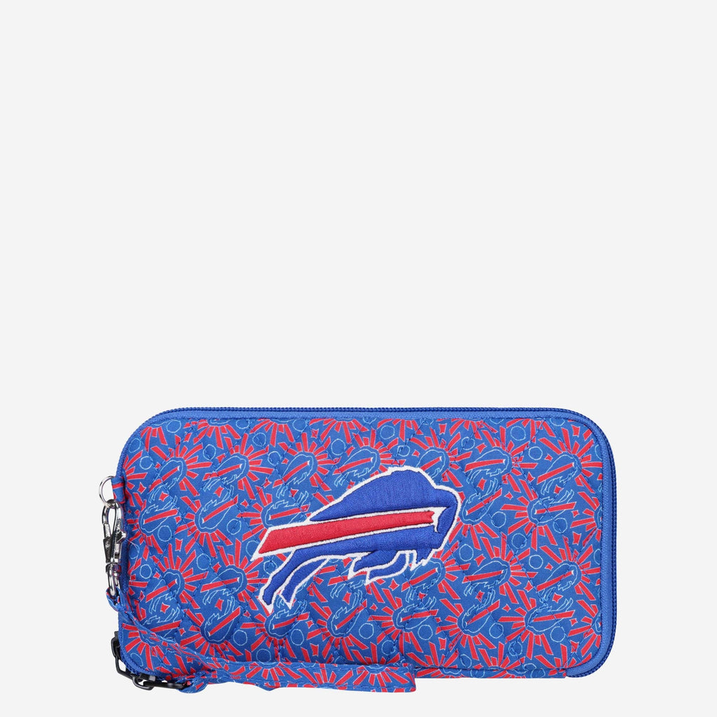 Buffalo Bills Quilted Printed Wristlet FOCO - FOCO.com