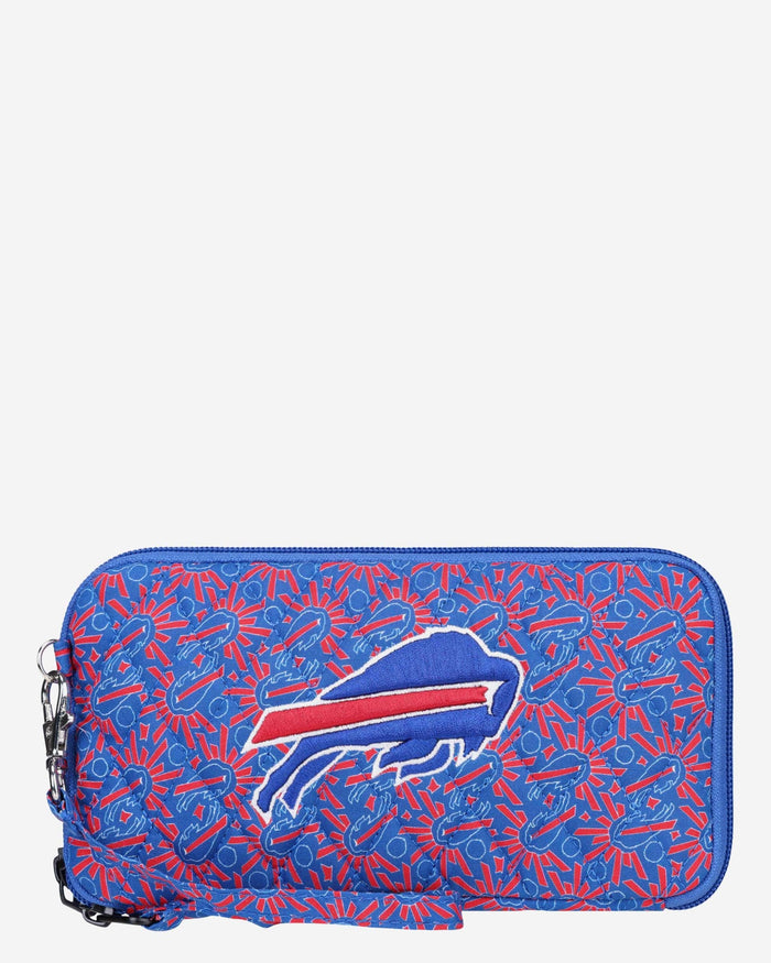 Buffalo Bills Quilted Printed Wristlet FOCO - FOCO.com