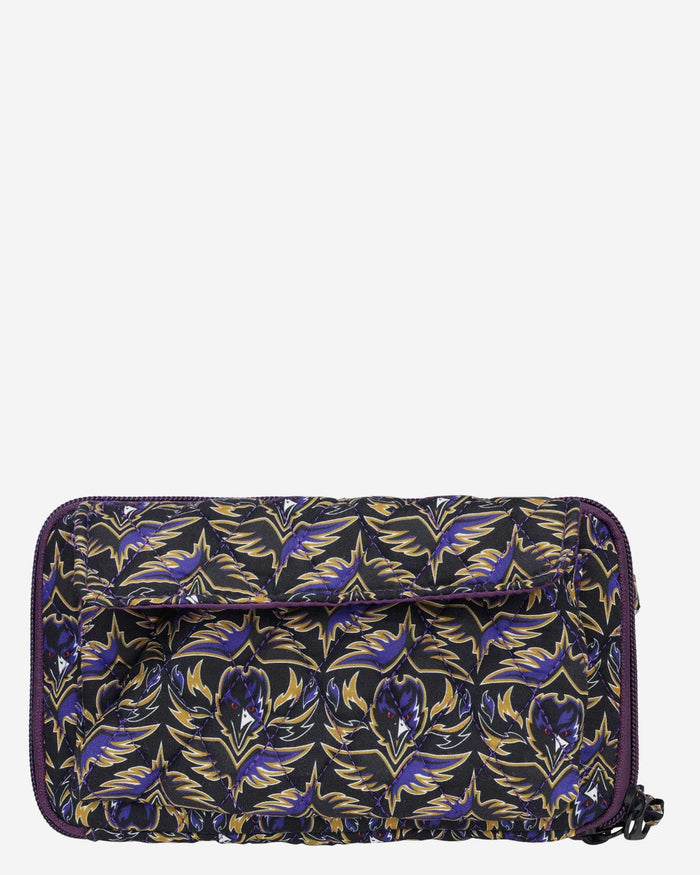 Baltimore Ravens Quilted Printed Wristlet FOCO - FOCO.com